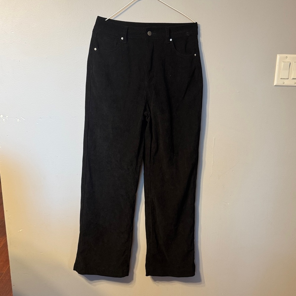 SHEIN Black corduroy pants